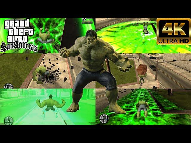 HULK MOD | GTA SAN ANDREAS