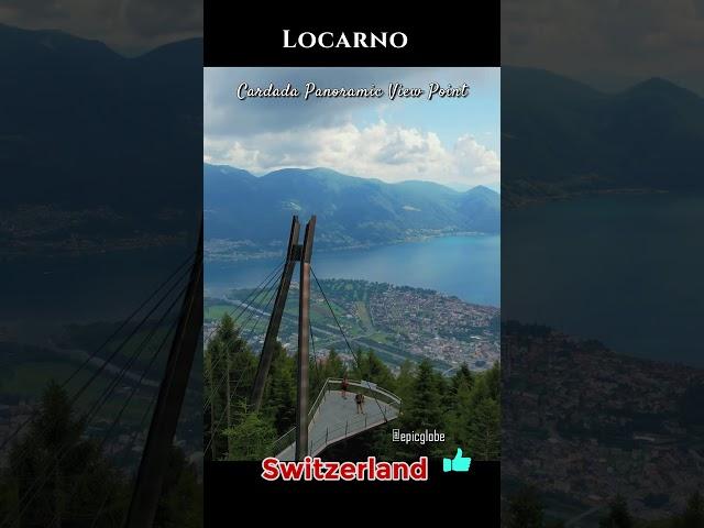 Locarno, Lago Maggiore, Cardada Panoramic View Point, Switzerland, Lake Maggiore