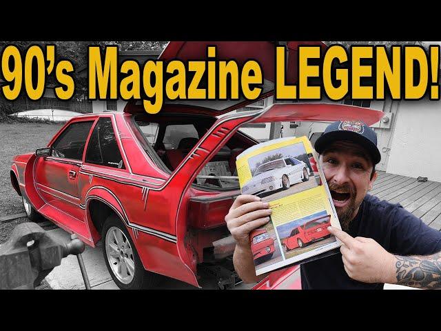 The Truth About My $1,000 Wide Body Fox Body Mustang – It Was in a 90's Magazine!