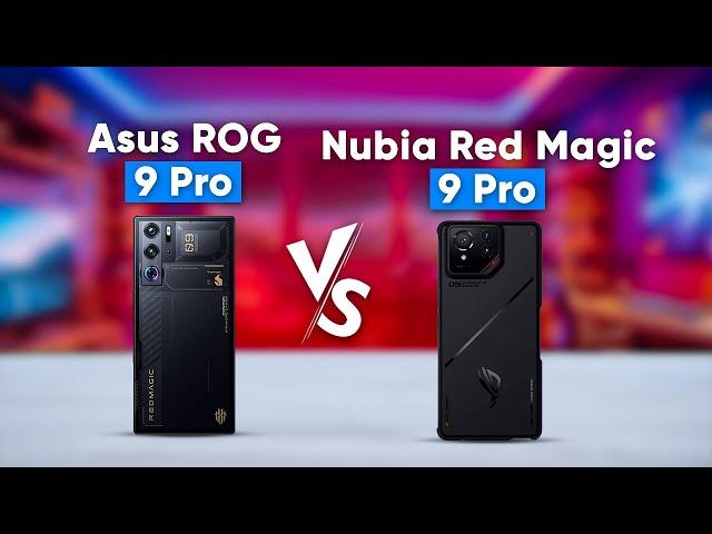 Asus ROG Phone 9 pro vs Nubia red magic 9 pro - Which Gaming Phone Should You Buy?