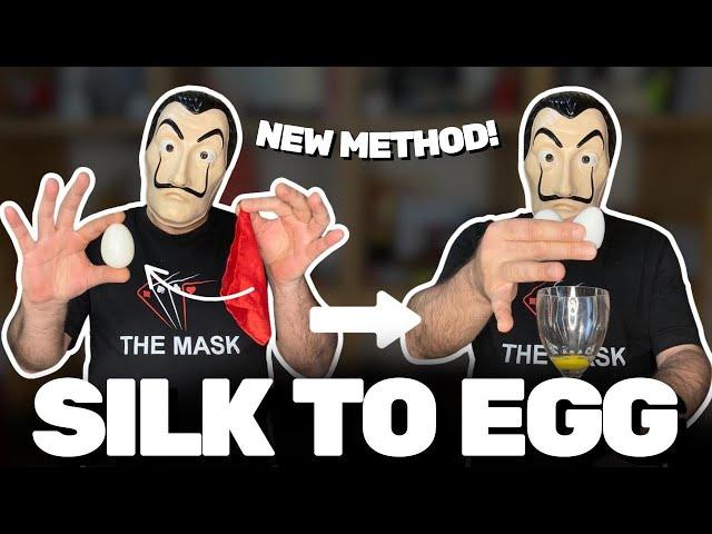 SILK TO EGG MAGIC TRICK TUTORIAL 🪄 NEW METHOD #tricks #magic #foryou
