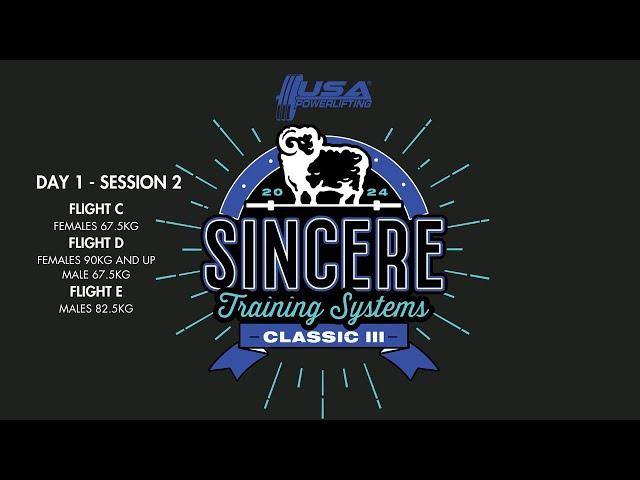 2024 USA Powerlifting Sincere Training Systems Classic - Session 2