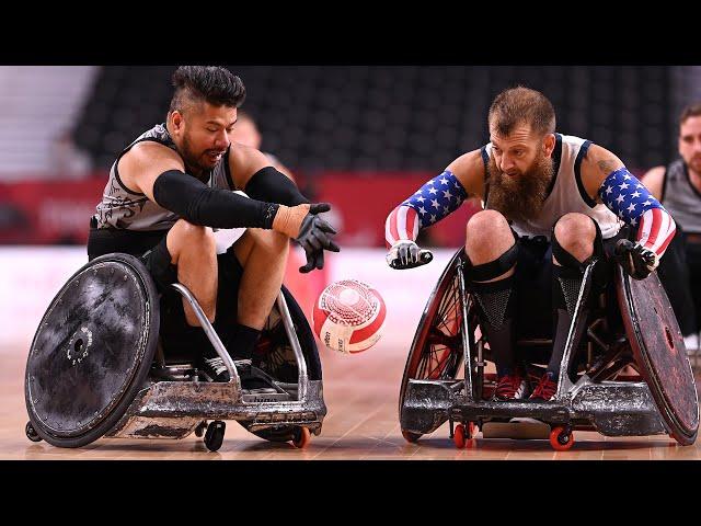 Team USA steamrolls New Zealand in Rugby, 63-35 | Tokyo 2020 Paralympics | NBC Sports