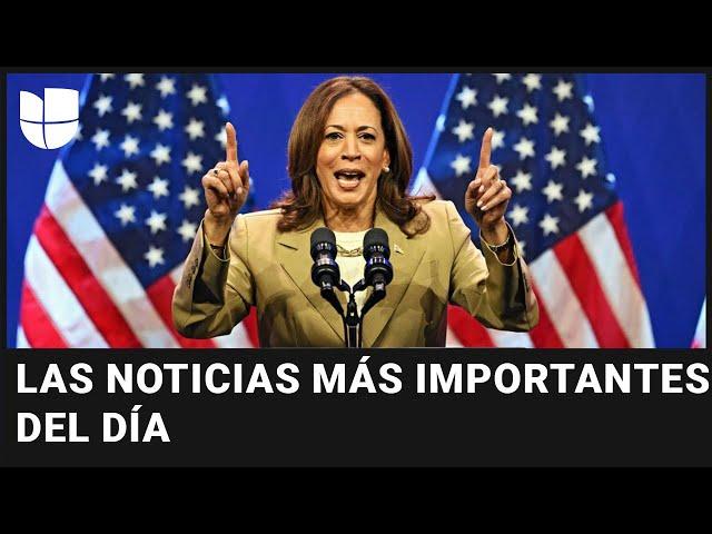 Kamala Harris cierra la Convención Nacional Demócrata: las noticias más importantes en cinco minutos