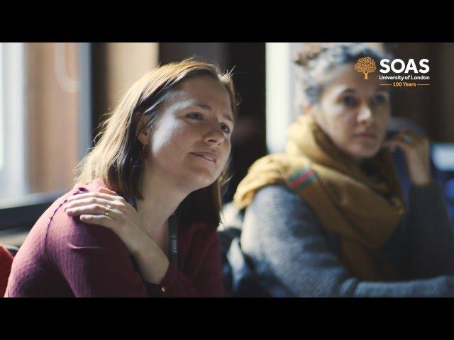 Studying Postgraduate Development Studies at SOAS University of London