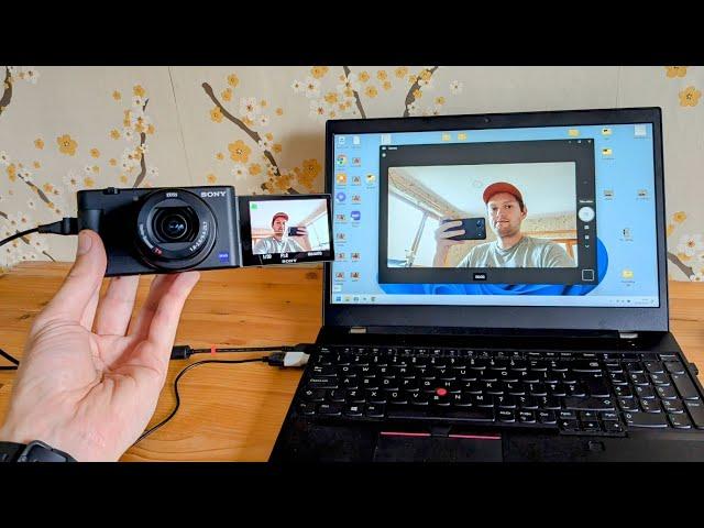 How to Use Sony Camera as USB Webcam (Windows or Mac)