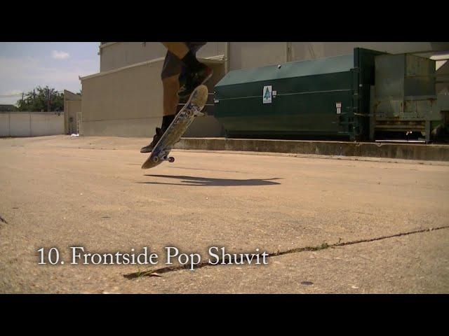 15 Flatground Tricks by Justin Lauria (HD)