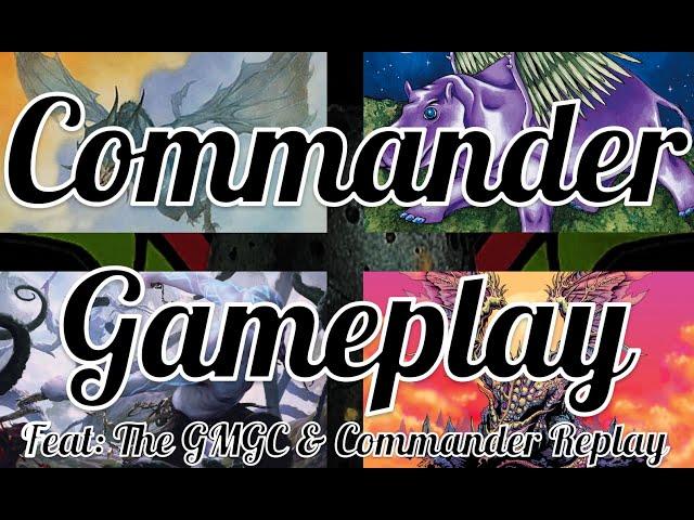 Commander Replay + The GMGC #2: Dromar vs Pheldagriff vs Munda vs The Ur Dragon - Commander Gameplay