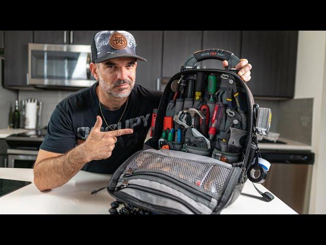 What's in my Apartment Maintenance Tool Backpack