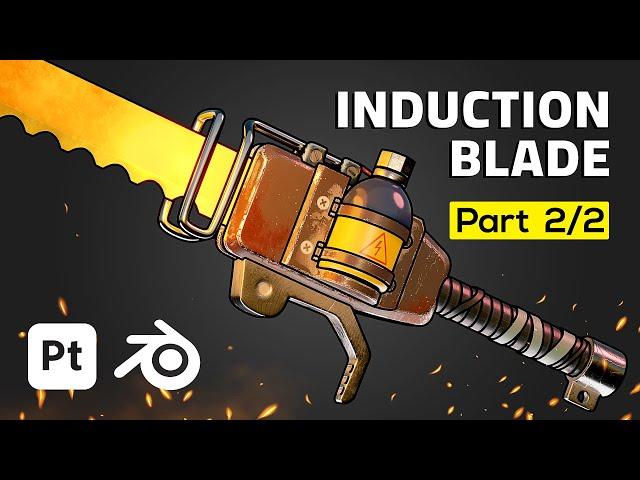 Induction Blade (Part 2/2): How to Add Materials to Your Sword in Blender and Substance Painter