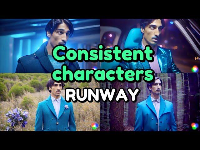 How To Create Consistent Characters in Runway Gen-2 and other text-to-video generators