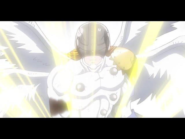 Digimon Adventure: 2020 - Awakening holy digimon (Angemon) [Takeru partner] | Best Scene