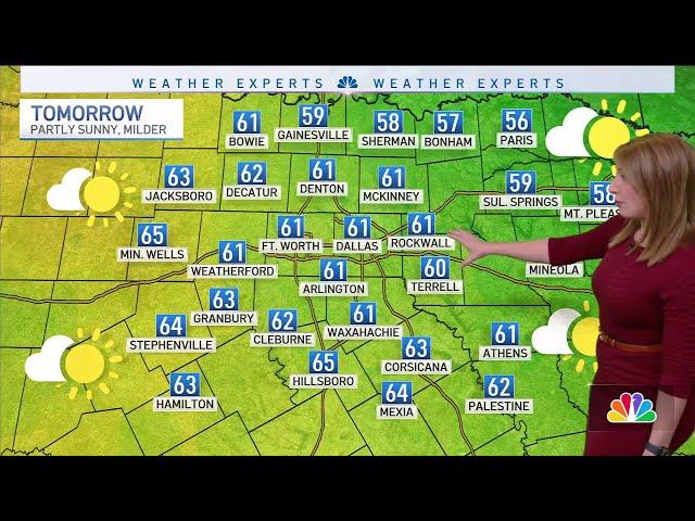 NBC 5 Forecast: Chilly morning, cool and sunny afternoon | NBCDFW