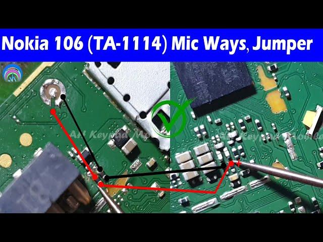 Nokia 106 (TA-1114) Mic ic Jumper 100% Solution