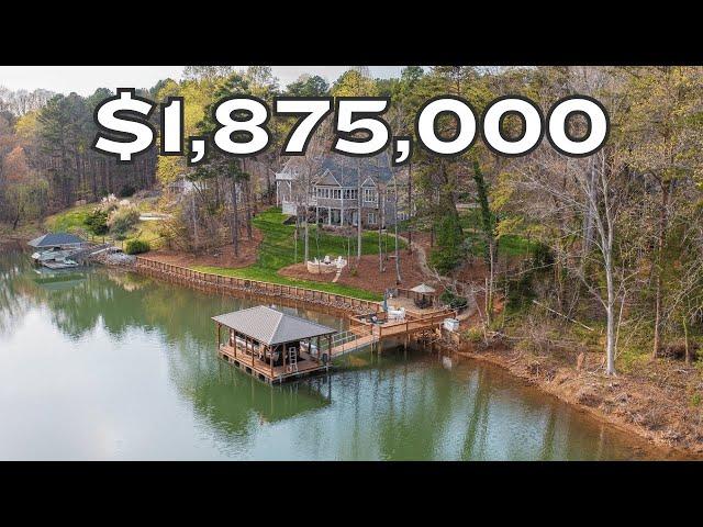 Lake Norman Waterfront Home Sold for $1.875 Million in Mooresville, NC