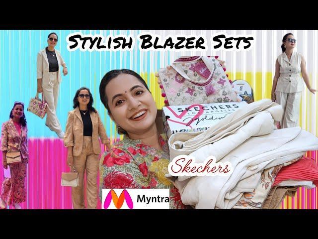 Myntra Formal Wear Haul |Women Formal Wear For Every Occasion | Bags, Blazers, Skechers, Trousers |