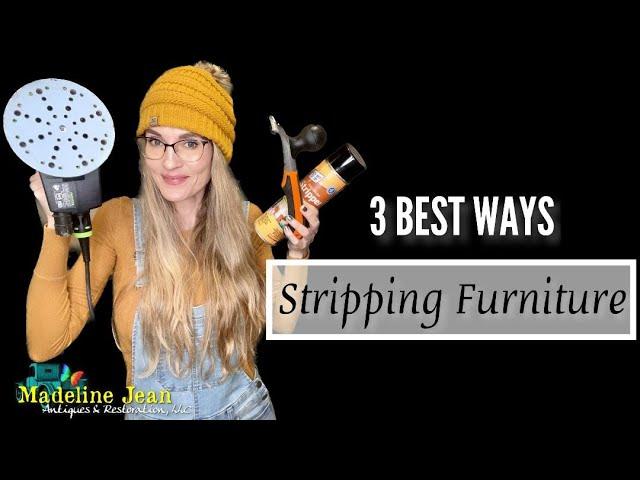 Stripping Furniture | 3 BEST WAYS