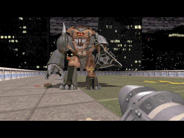 Duke Nukem 3D High Resolution Pack final boss fight and ending