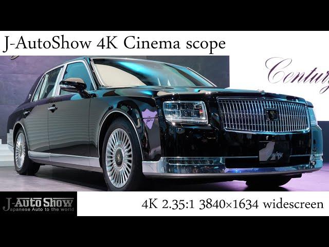 J-AutoShow 4K Cinema scope customize car and motorcycle film video 2.35:1 3840×1634