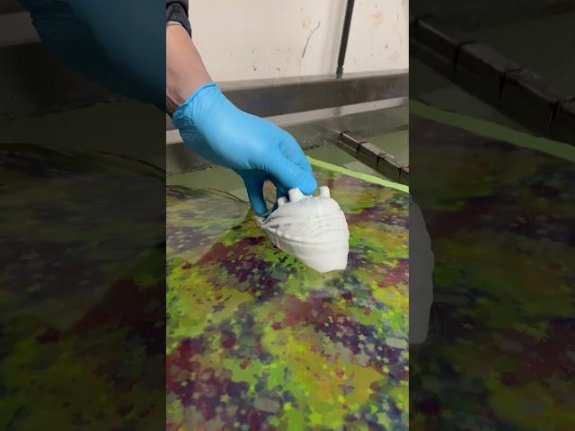 Hydro Dipping Football Shoe #satisfying