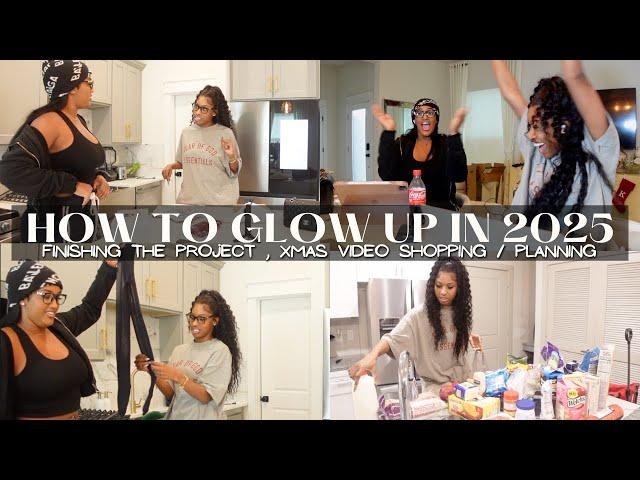 living in houston : nique & i finished her project | glow up tips for 2025, xmas shopping  & more !