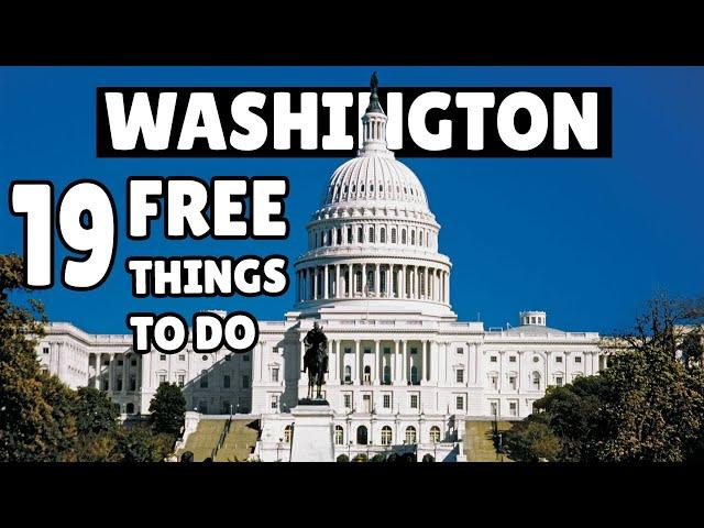 Best 19 FREE things to do in Washington DC