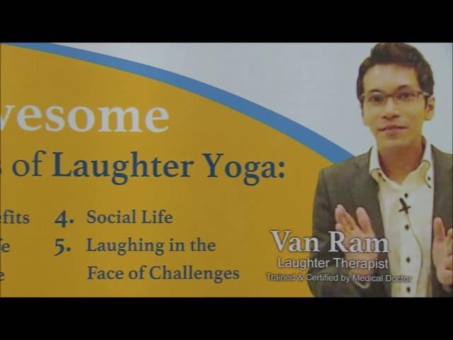 Singapore Laughter Yoga Founder Van Ram - Laughter Guru