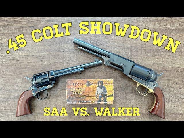 .45 Colt Showdown: Single Action Army vs. Walker