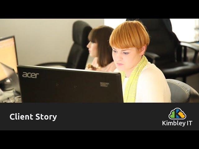 Harriet explains how Kimbley IT, Google Apps and Chromebox has helped her work.