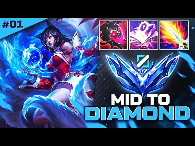 Ahri Gameplay Guide | Unranked To Diamond #1 | Build & Runes | League of Legends