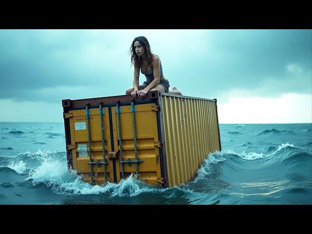 [Movie Recap] A Pregnant Woman Stranded in the Ocean, Surviving with Only a Shipping Container!