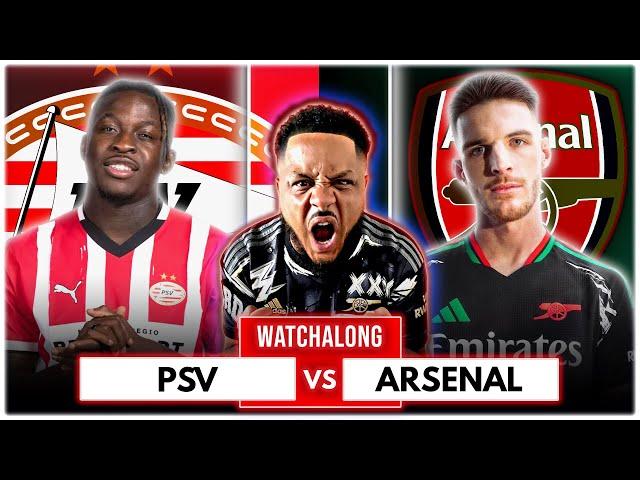 PSV 1-7 Arsenal | UEFA Champions League Round Of 16 1st Leg | Watchalong W/ Troopz