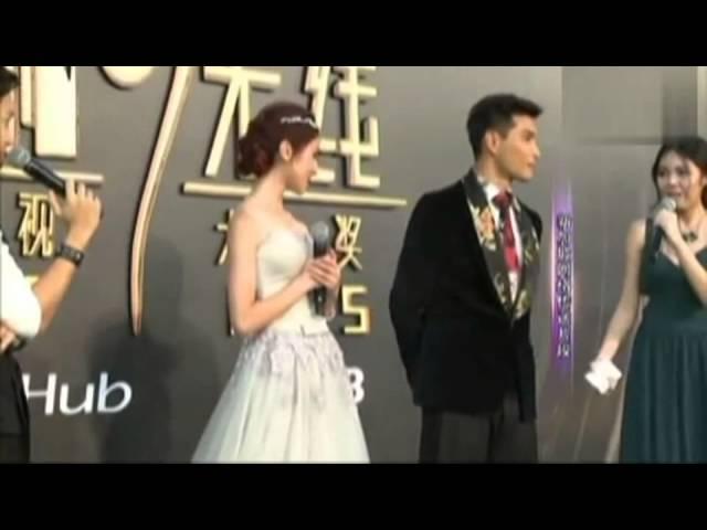 2015.10.26 TVB8 娱乐最前线 - 星和无线电视大奖2015众星盛装亮相红地毯 - CP