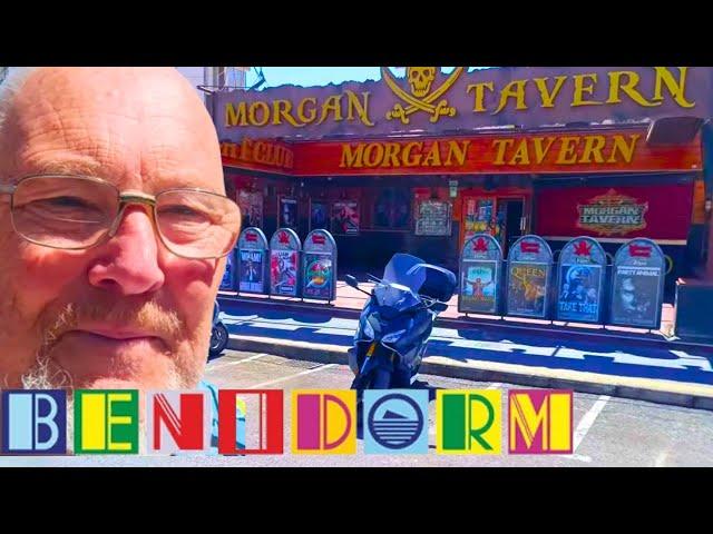 Exploring Benidorm's Bar Strip: Daytime Views