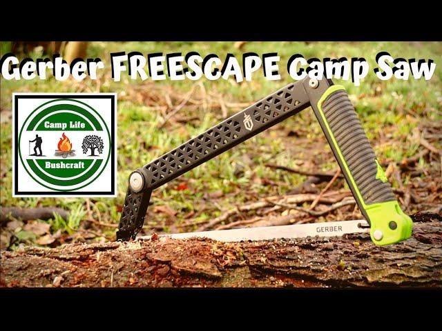 Gerber Freescape Camp Saw | Folding Bow Saw for Camping and Bushcraft | testing | First Look