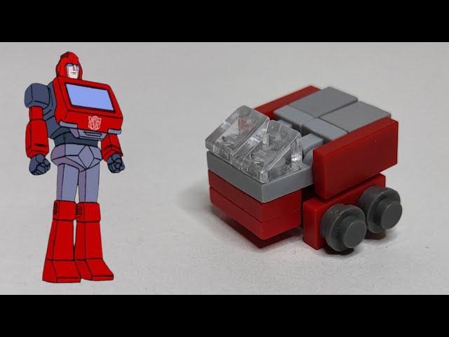 How to build a lego transformer?