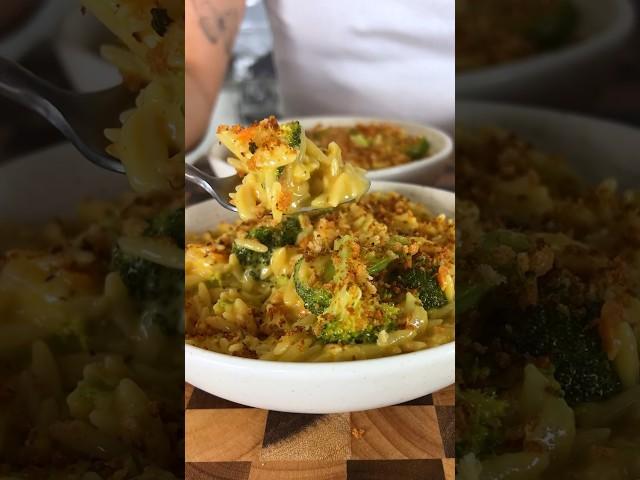Broccoli Cheddar Orzo 