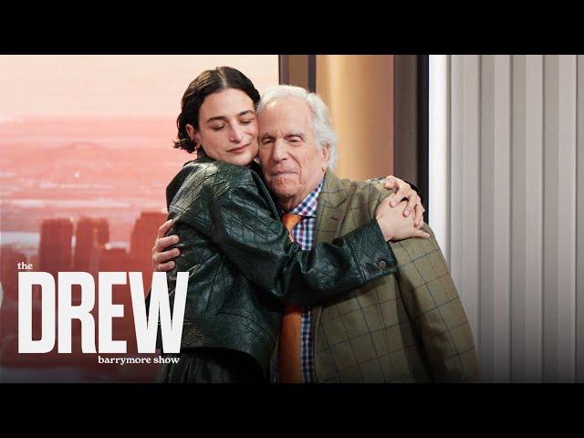 Jenny Slate Reacts to Surprise Reunion with "Parks and Rec" Co-Star Henry Winkler