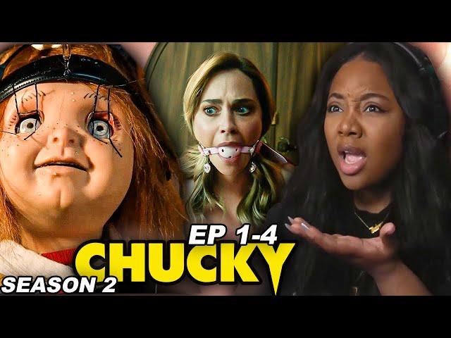 CHUCKY SEASON 2 is full on CAMP ! | REACTION/COMMENTARY