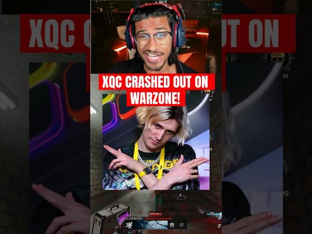 I MADE XQC CRASH OUT ON WARZONE!