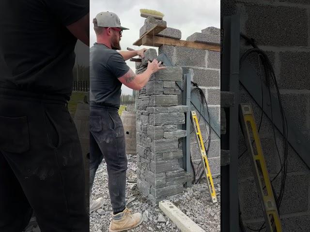 Building with natural stone #construction  #stonemasonry