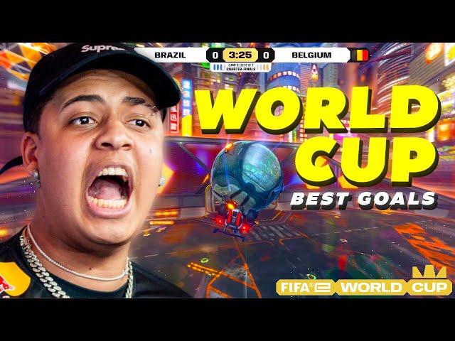 BEST GOALS OF ROCKET LEAGUE FIFAE WORLD CUP 2024!! + (Unseen Goals!)