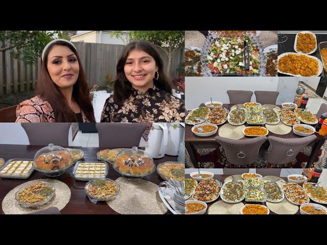 Family Vlog :204 مهماني خانه خواهرم  با غذا هاي لذيذ افغاني خودما 