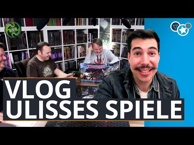 Besuch bei Ulisses Spiele | VLOG