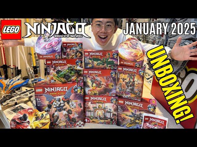 UNBOXING the NEW 2025 LEGO Ninjago Sets!