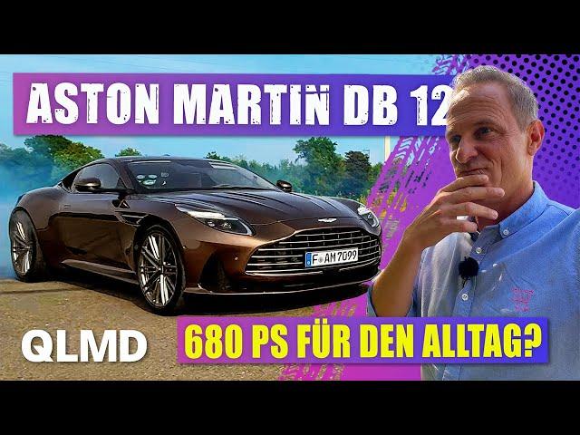 336 km/h abgeriegelt!? ‍ Aston Martin DB12: Was kann der V8? I Matthias Malmedie