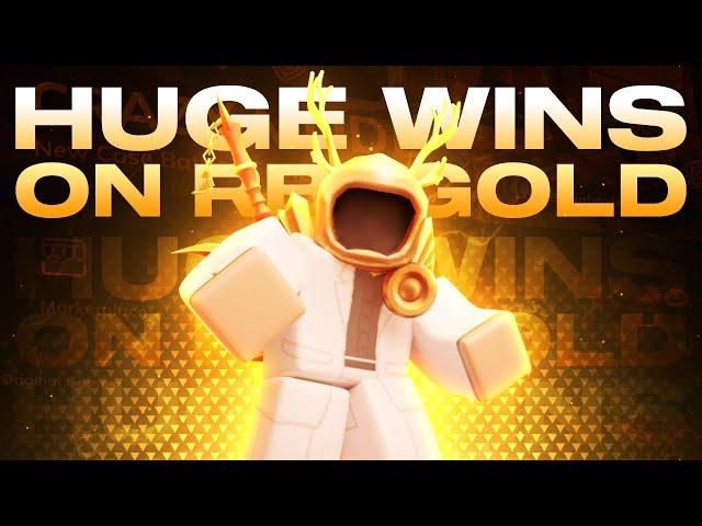 MASSIVE WINS ON RBXGOLD!