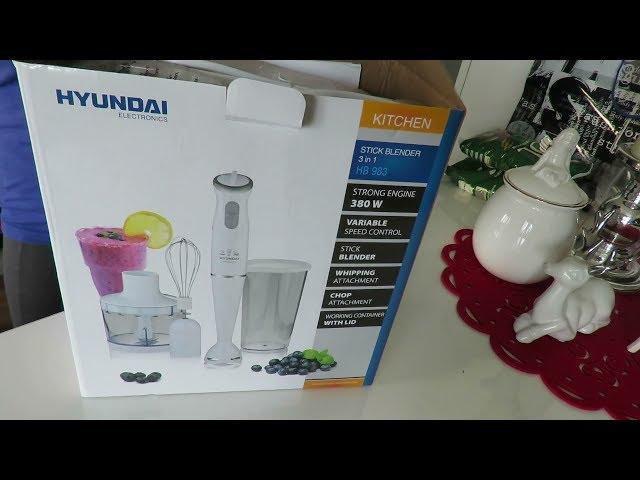 Vlog II  Kupiłam nowy blender marki Hyundai 