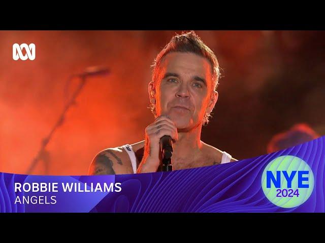 Robbie Williams - Angels | Sydney New Year's Eve 2024 | ABC iview