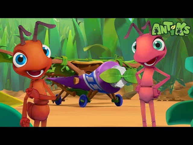 Ants ready to depart NEW EPISODE!!!| Funny Cartoons | Funny Videos for kids | ANTIKS 